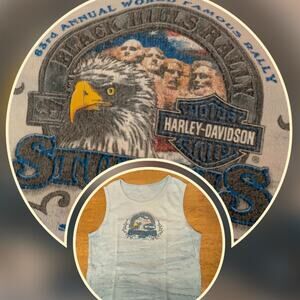Sturgis 63rd Annual Harley Davidson Tee with Eagle Women's Rapid City